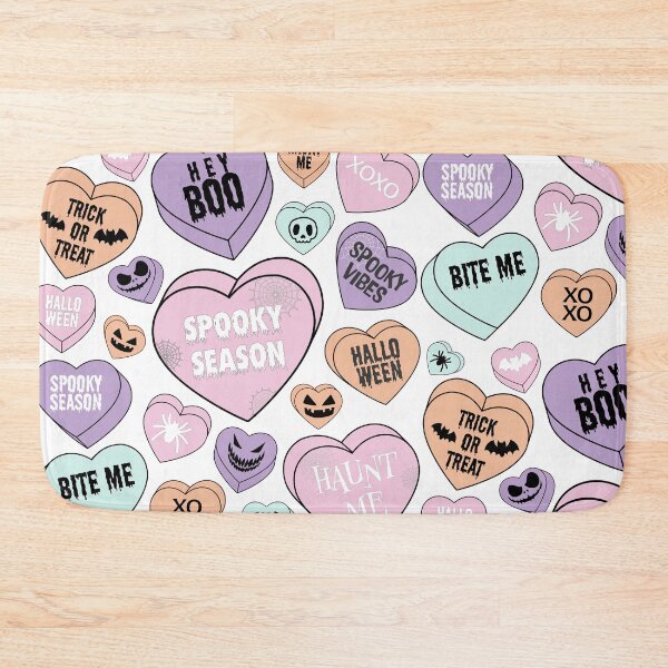 Item preview, Pastel halloween candy hearts designed and sold by Michelle Muller.