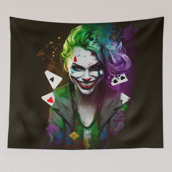 Item preview, Happy Painted Joker designed and sold by SkellArt.