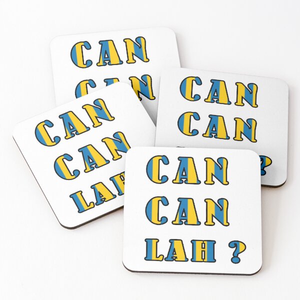 Item preview, Can can Lah ? dual tone singlish  designed and sold by UniqueDesignHub.