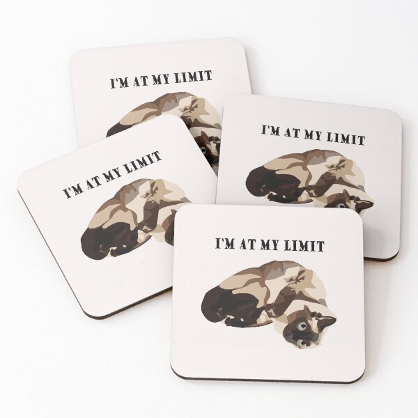 Item preview, I'm at my limit Cat designed and sold by alexiia54.