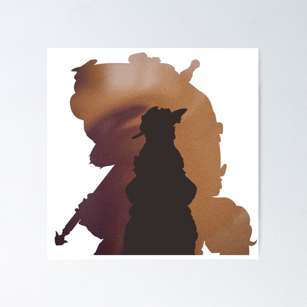 Item preview, Genshin Impact Navia Splash Art Silhouette Minimalist designed and sold by GiveMeUsername.