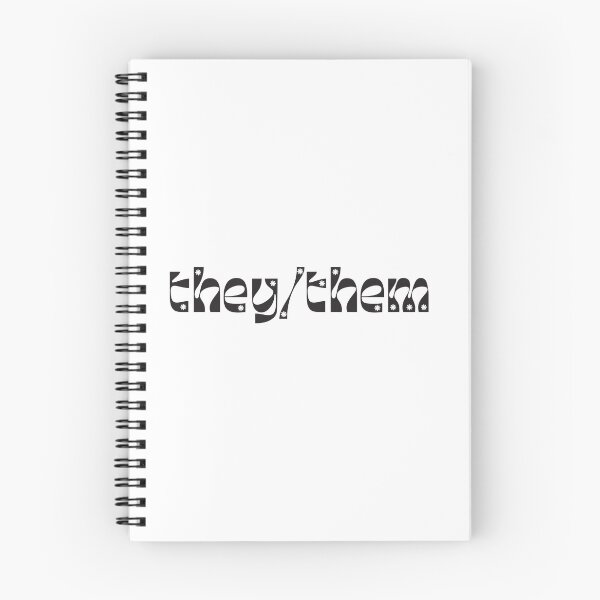 Item preview, they/them pronouns designed and sold by alevealev.