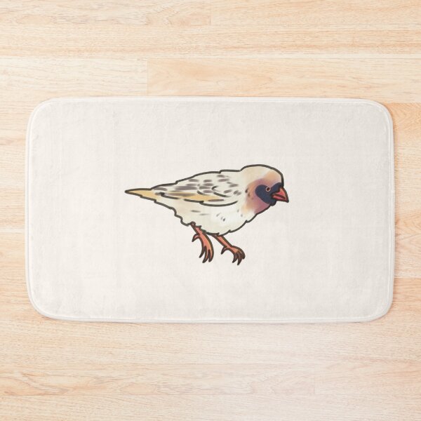 Item preview, Cute Red-billed Quelea Illustration  designed and sold by Artofmayara.