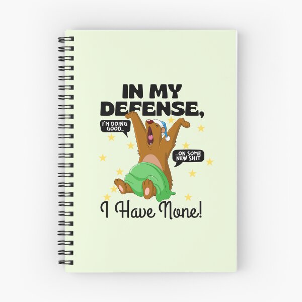 Item preview, In my defense, I have none designed and sold by Peerless-Prime.