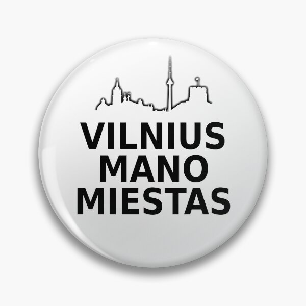 Item preview, "Vilnius mano miestas" - "Vilnius my city" designed and sold by Vetagio.