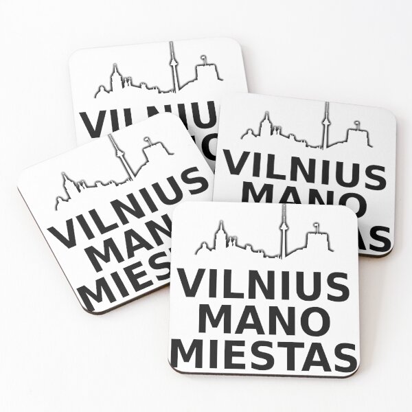Item preview, "Vilnius mano miestas" - "Vilnius my city" designed and sold by Vetagio.