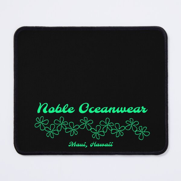Item preview, Noble Oceanwear floral logo designed and sold by Green Mango Apparel.