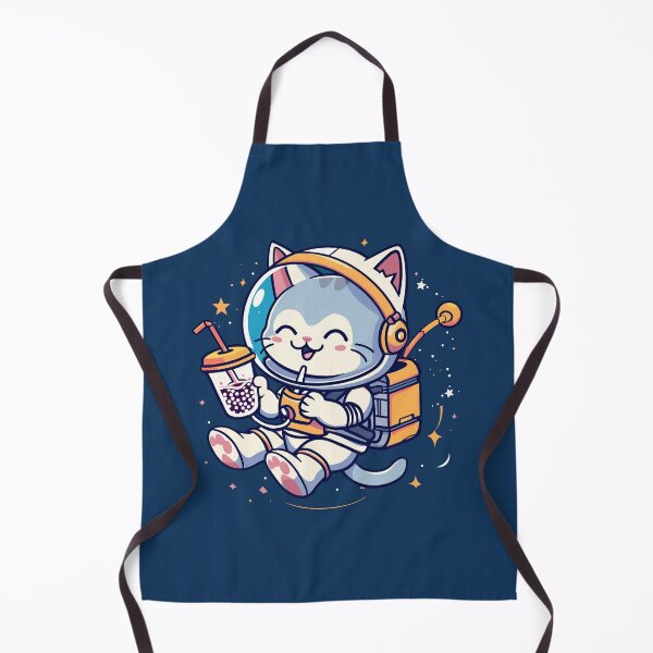 Item preview, Space Boba Cat designed and sold by Nufauna.