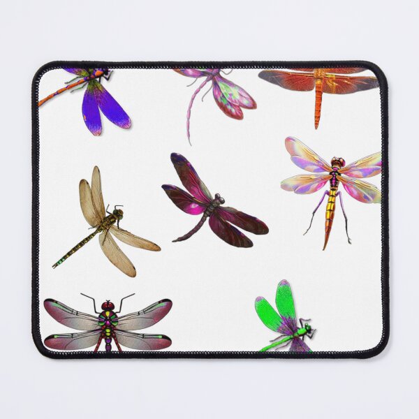 Item preview, colorful Dragon fly sticker collection rainbow designed and sold by WEShop23.