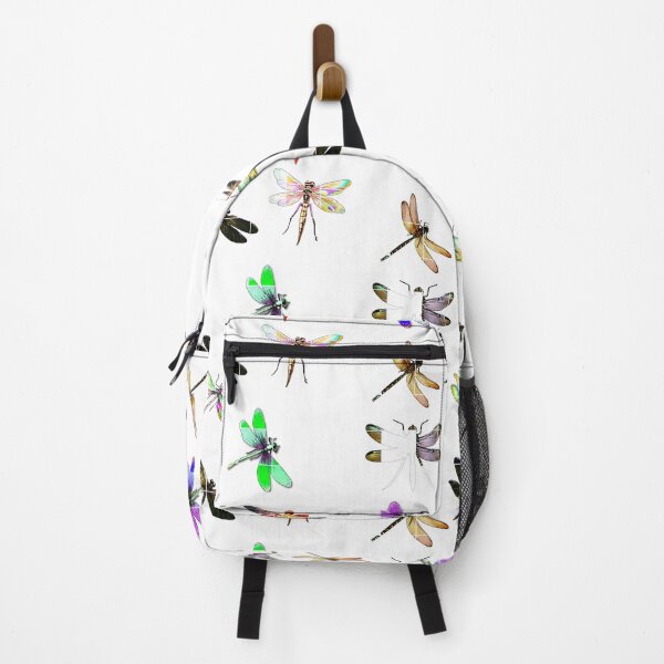 Item preview, grid Dragon fly sticker collection rainbow designed and sold by WEShop23.