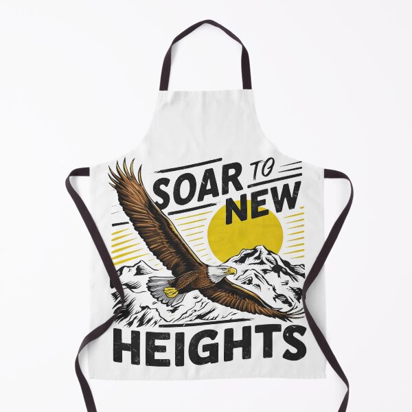 Item preview, Soar to New Heights: Inspirational Eagle and Mountain designed and sold by AlphaTeez.