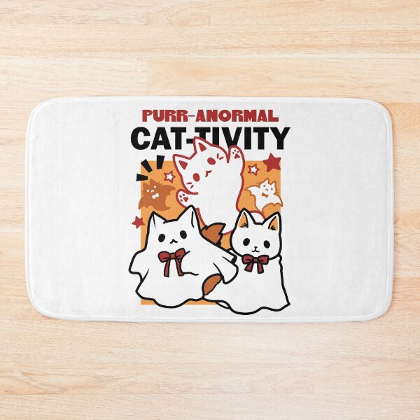 Item preview, Purr-anormal Cat-tivity Cute Halloween Cat Design designed and sold by Trio-in-Forest.