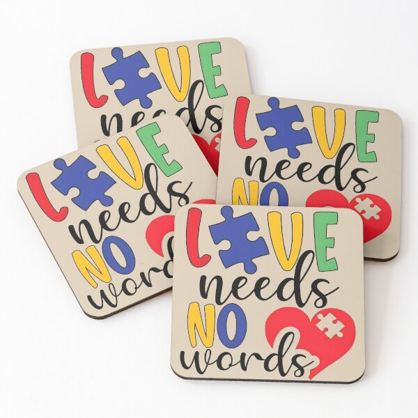 Item preview, Love needs no words designed and sold by By Nayla.