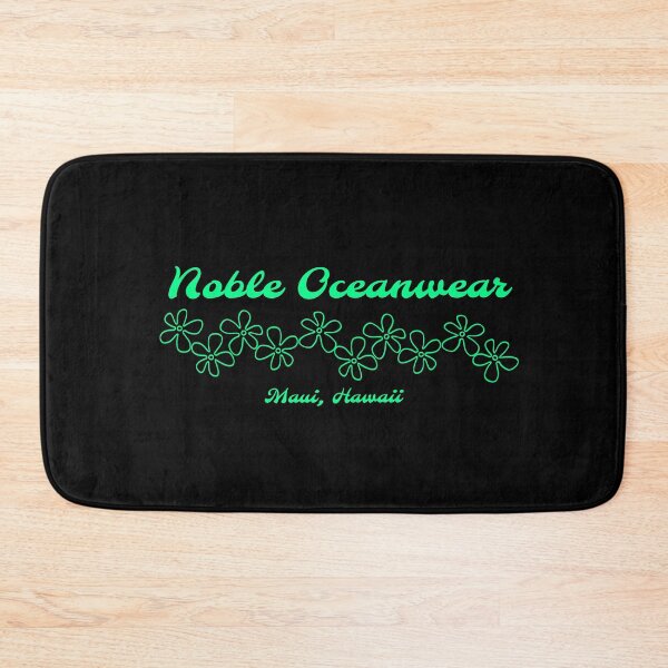 Item preview, Noble Oceanwear floral logo designed and sold by Green Mango Apparel.