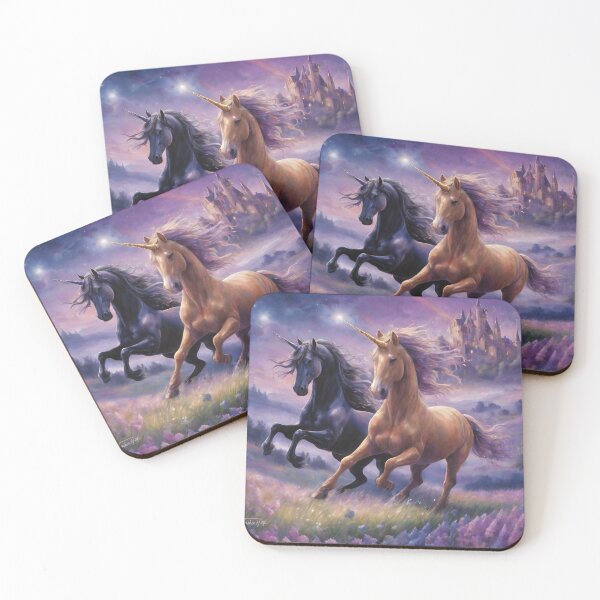 Item preview, Unicorns of Camelot “Mordred & Gawain” designed and sold by Spellhorn13.