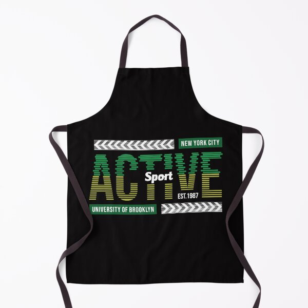 Item preview, Active University of Brooklyn typography color leeds designed and sold by kiloorartclub.