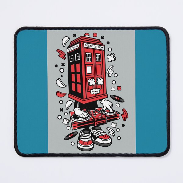 Item preview, police box dj designed and sold by ManikRaja.