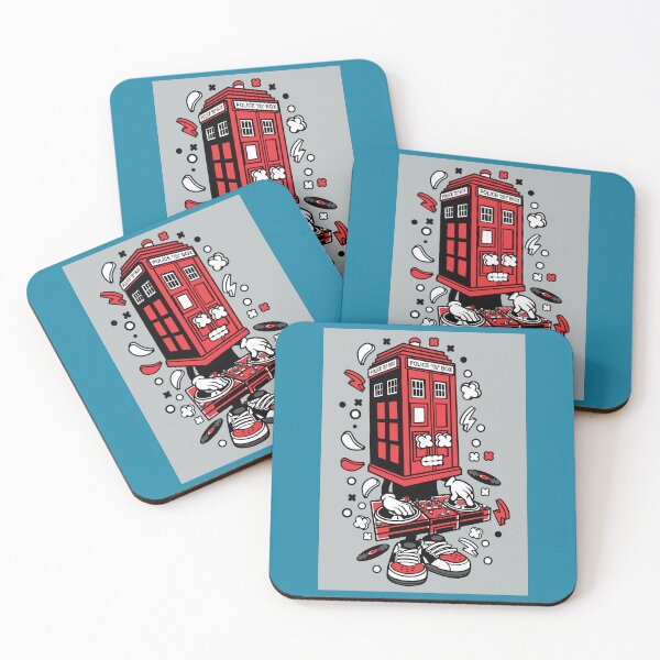 Item preview, police box dj designed and sold by ManikRaja.
