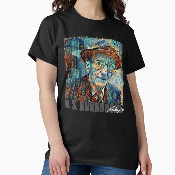 Item preview, W. S. BURROUGHS - NFT portrait by Marco Aureggi designed and sold by Marco Giancarlo Aureggi.