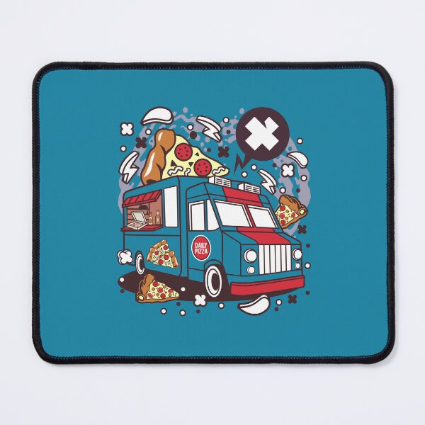 Item preview, pizza van designed and sold by ManikRaja.