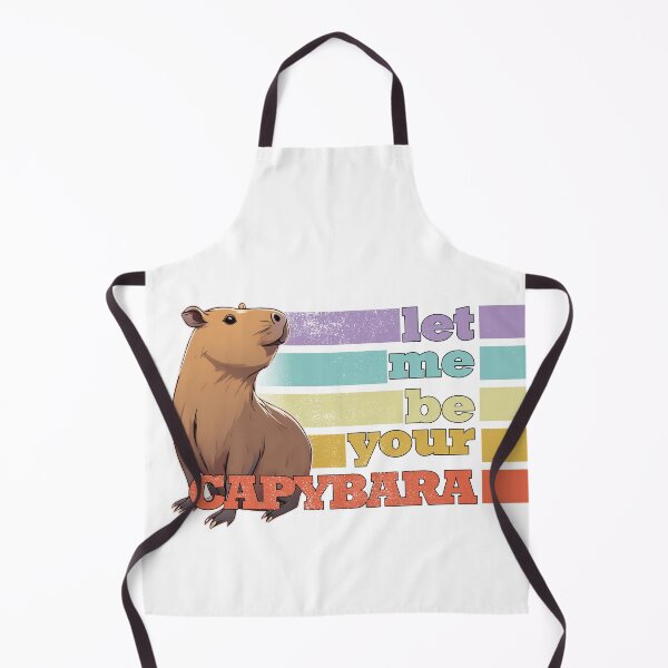 Item preview, Let Me Be Your Capybara designed and sold by FotoBuda.