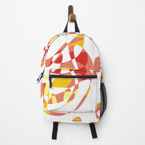 Item preview, Back to school | Notebook | backpack | vibrant | abstract | watercolor painting designed and sold by RedCircleArt.