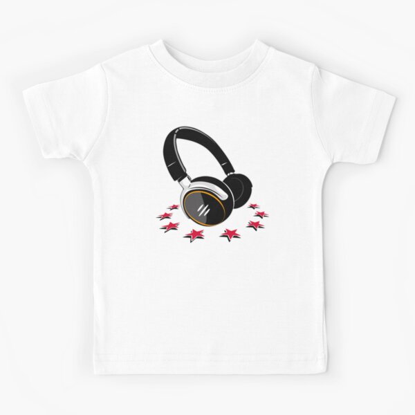 Headphones For Kids T Shirts Redbubble - epic head phones with mp3 roblox