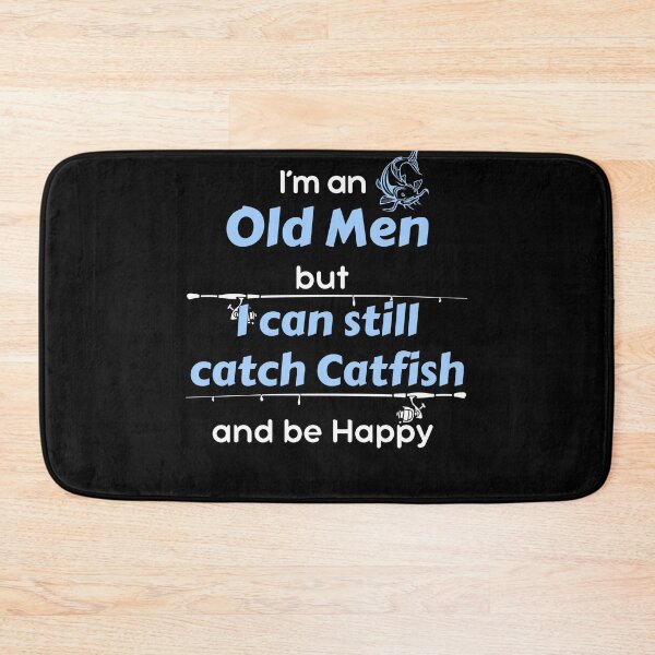 Item preview, Old Men still fishing designed and sold by CatfishCreation.