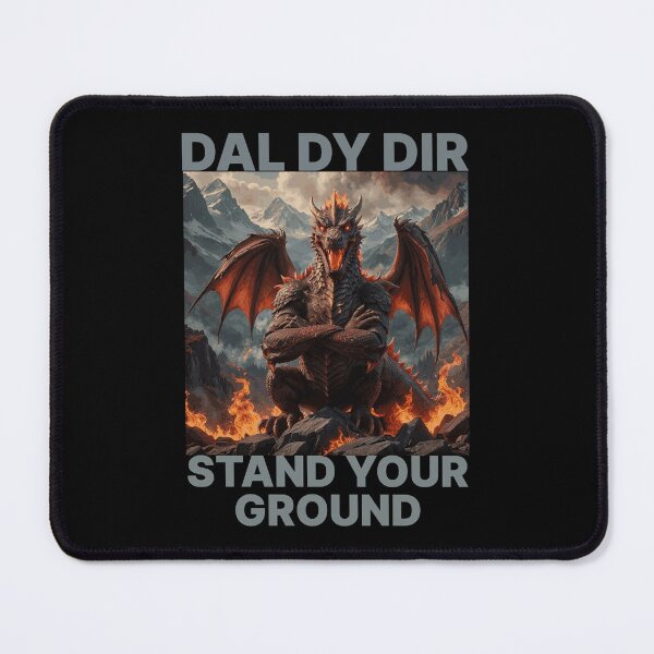 Item preview, DAL DY DIR STAND YOUR GROUND BILINGUAL designed and sold by Marni Scofidio Desi9ns.