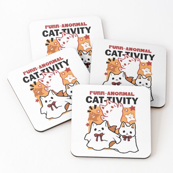 Item preview, Purr-anormal Cat-tivity Cute Halloween Cat Design designed and sold by Trio-in-Forest.