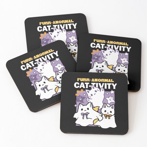 Item preview, Purr-anormal Cat-tivity - Halloween Cat Design designed and sold by Trio-in-Forest.