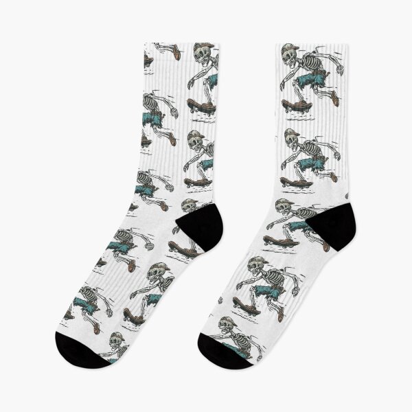 Item preview, SKELETON SKATEBOARDER designed and sold by DomGDesign.