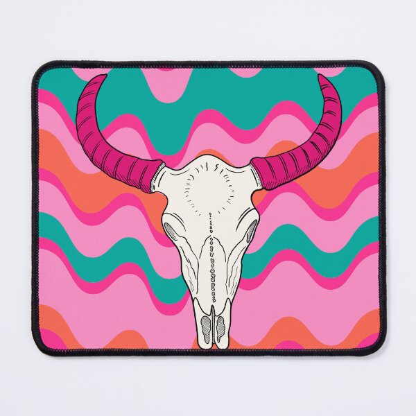 Item preview, Funky Bull's Skull designed and sold by Adam Regester.