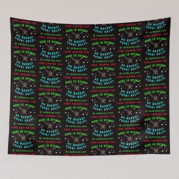 Item preview, Look Around You - God Is Dying designed and sold by AlienAlmanac.