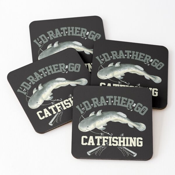 Item preview, Rather Go Catfishing designed and sold by CatfishCreation.