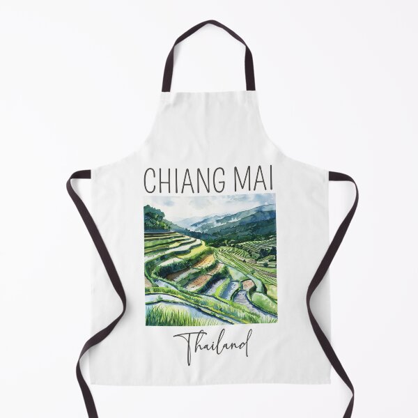 Item preview, A Watercolor Design of Chiang Mai - Thailand designed and sold by Sketch-Shack.