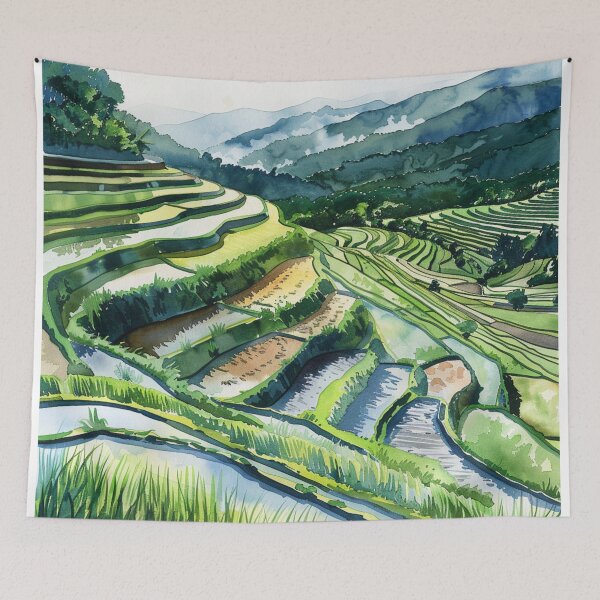 Item preview, A Watercolor Design of Chiang Mai - Thailand designed and sold by Sketch-Shack.