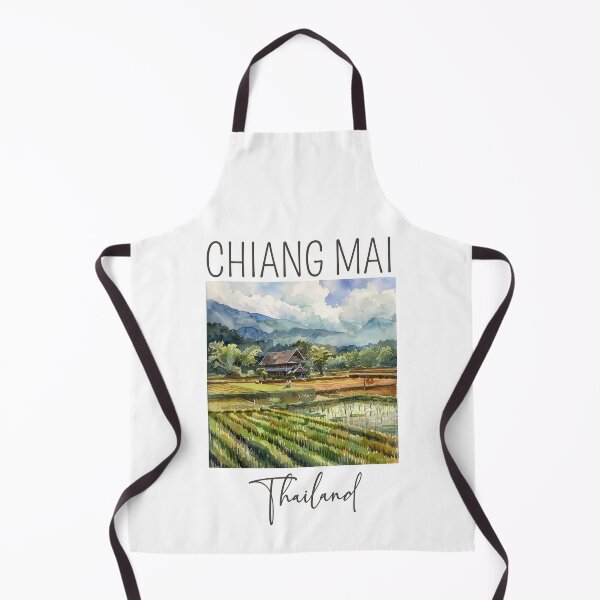 Item preview, A Watercolor Design of Chiang Mai - Thailand designed and sold by Sketch-Shack.