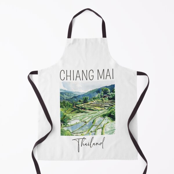 Item preview, A Watercolor Design of Chiang Mai - Thailand designed and sold by Sketch-Shack.