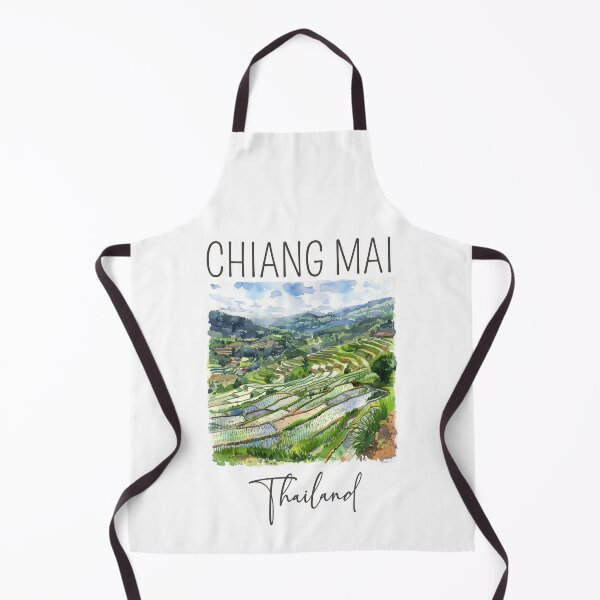Item preview, A Watercolor Design of Chiang Mai - Thailand designed and sold by Sketch-Shack.