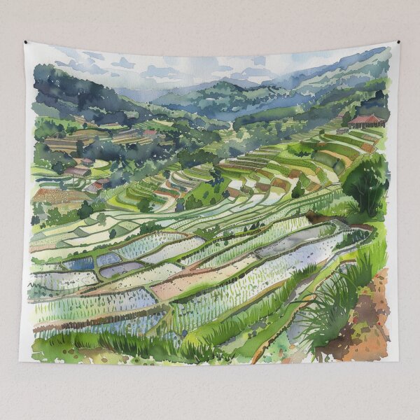 Item preview, A Watercolor Design of Chiang Mai - Thailand designed and sold by Sketch-Shack.