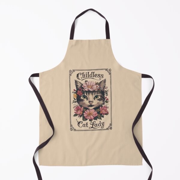 Item preview, Childless Cat Lady Tarot Card Retro Flowers designed and sold by wowwowmeow.