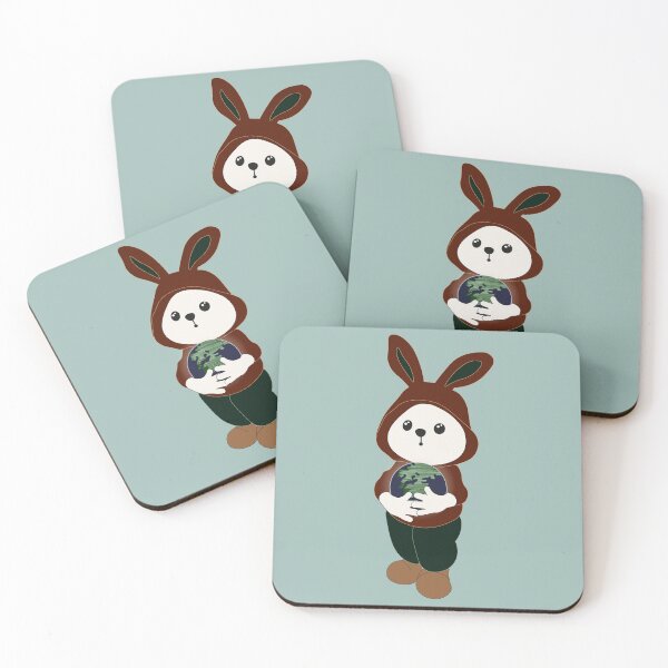 Item preview,  Rabbit with the earth in his arms designed and sold by HEERMANArt.