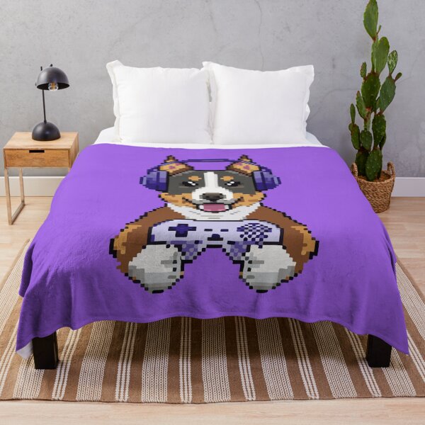 Item preview, Cute Gamer Sheepdog Pixelart designed and sold by bajera045.