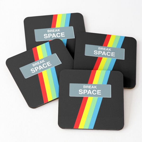 Item preview, ZX Spectrum Keyboard Retro Art designed and sold by 8bitterpill.