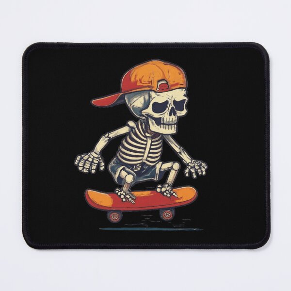 Item preview, SKELETON SKATEBOARDER designed and sold by DomGDesign.