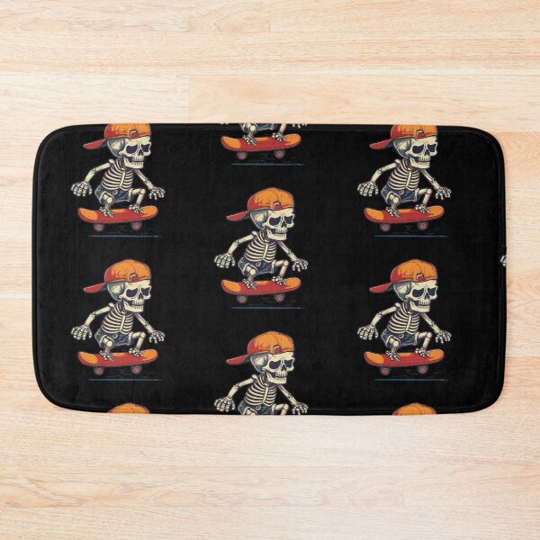 Item preview, SKELETON SKATEBOARDER designed and sold by DomGDesign.