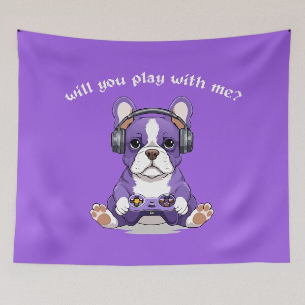 Item preview, Cute Gamer Dog designed and sold by bajera045.