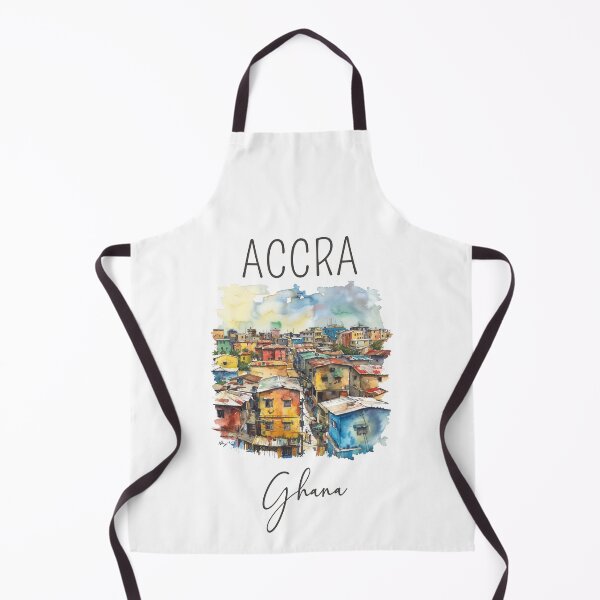 Item preview, A Watercolor Design of Accra - Ghana designed and sold by Sketch-Shack.