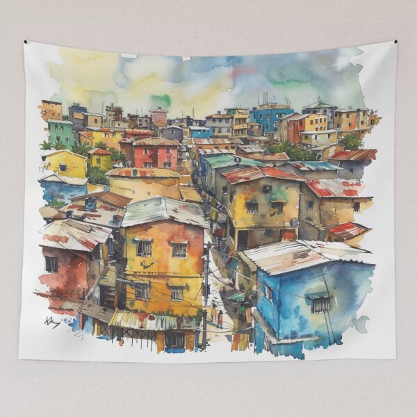 Item preview, A Watercolor Design of Accra - Ghana  designed and sold by Sketch-Shack.
